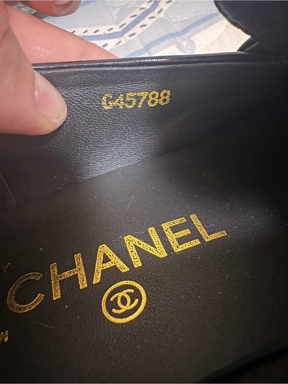 CHANEL sleek black